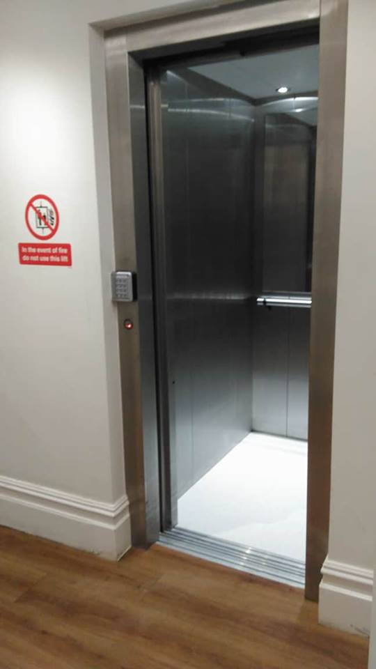 vertical platform open