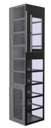 vertical platform layout