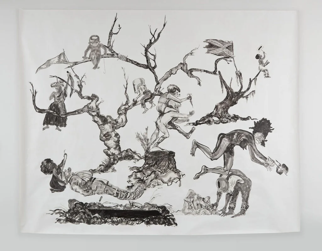Kara Walker, U.S.A. Idioms (2017). Image courtesy Sikkema Jenkins & Co./ Hyperallergic.