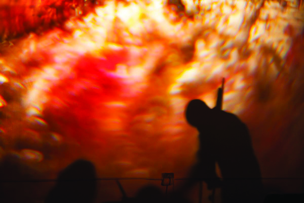 Steve Parker, in collaboration with Ken Jacobs’s Nervous Magic Lantern