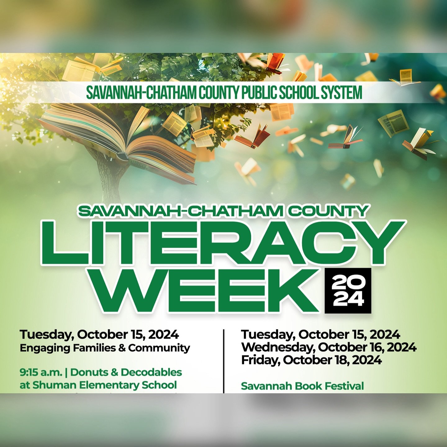 Thank you to the Savannah Chatham County Public School System for entrusting #NielleDesign with your literacy week and literacy strategic plan branding and development. We are grateful for the opportunity to place our design footprint in Georgia! #Ni