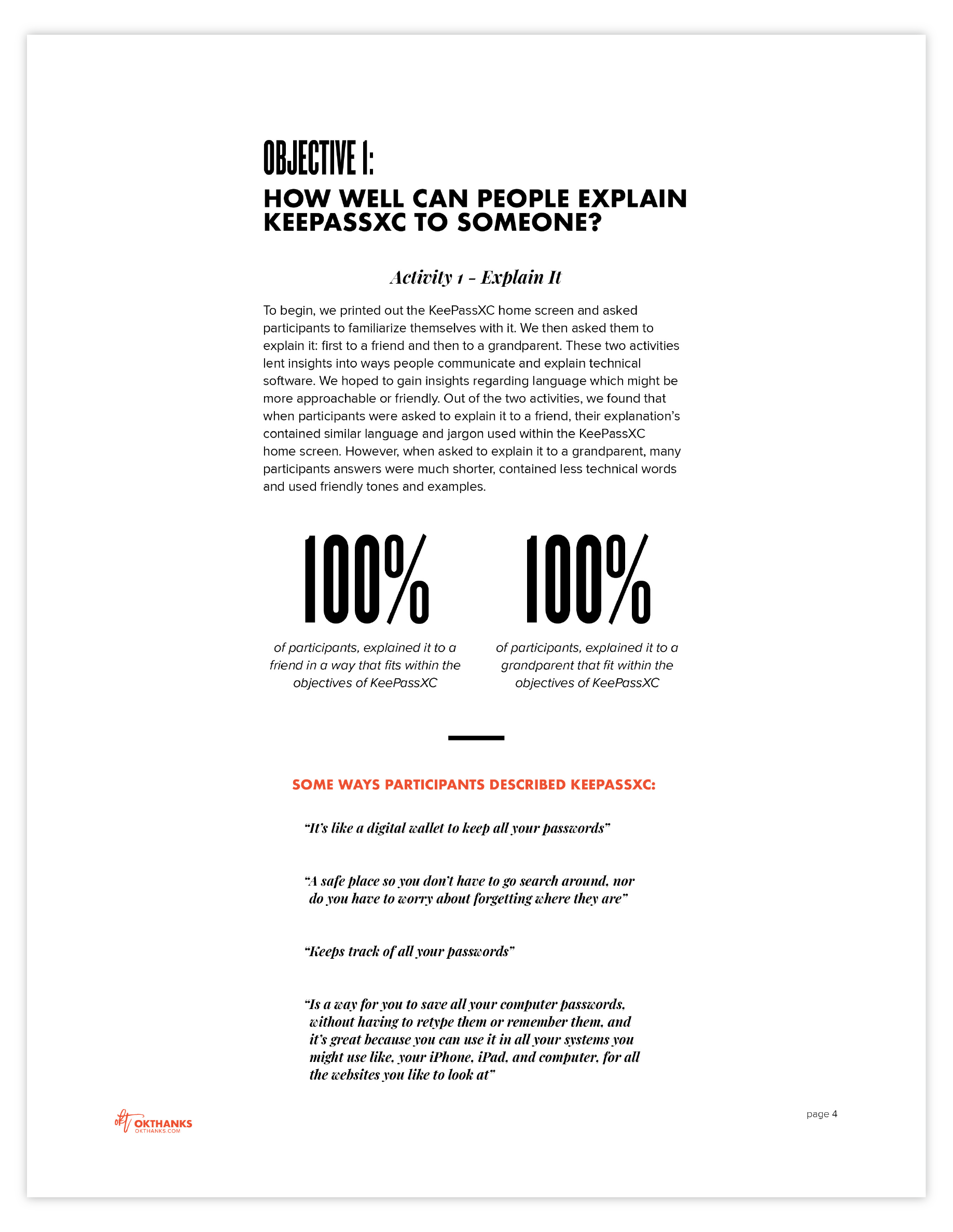 Example Outcome
