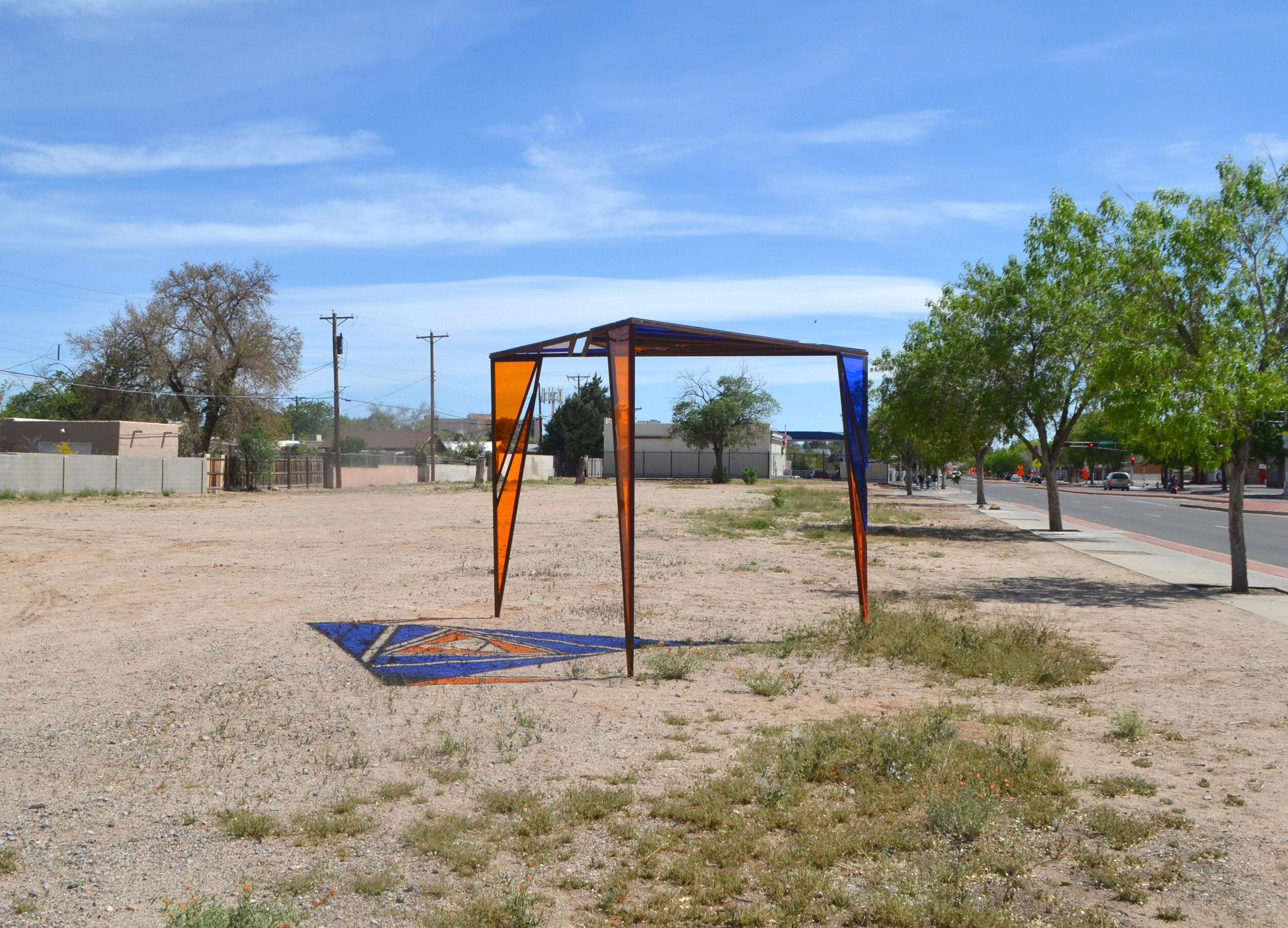  BJM worked with Artful Life, Rocky Mountain Youth Core and The Nature Conservancy to create a pop up park in Albuquerque’s International District. This South San Mateo Park is mobile and a model for more creative green spaces in the ID. The modular 