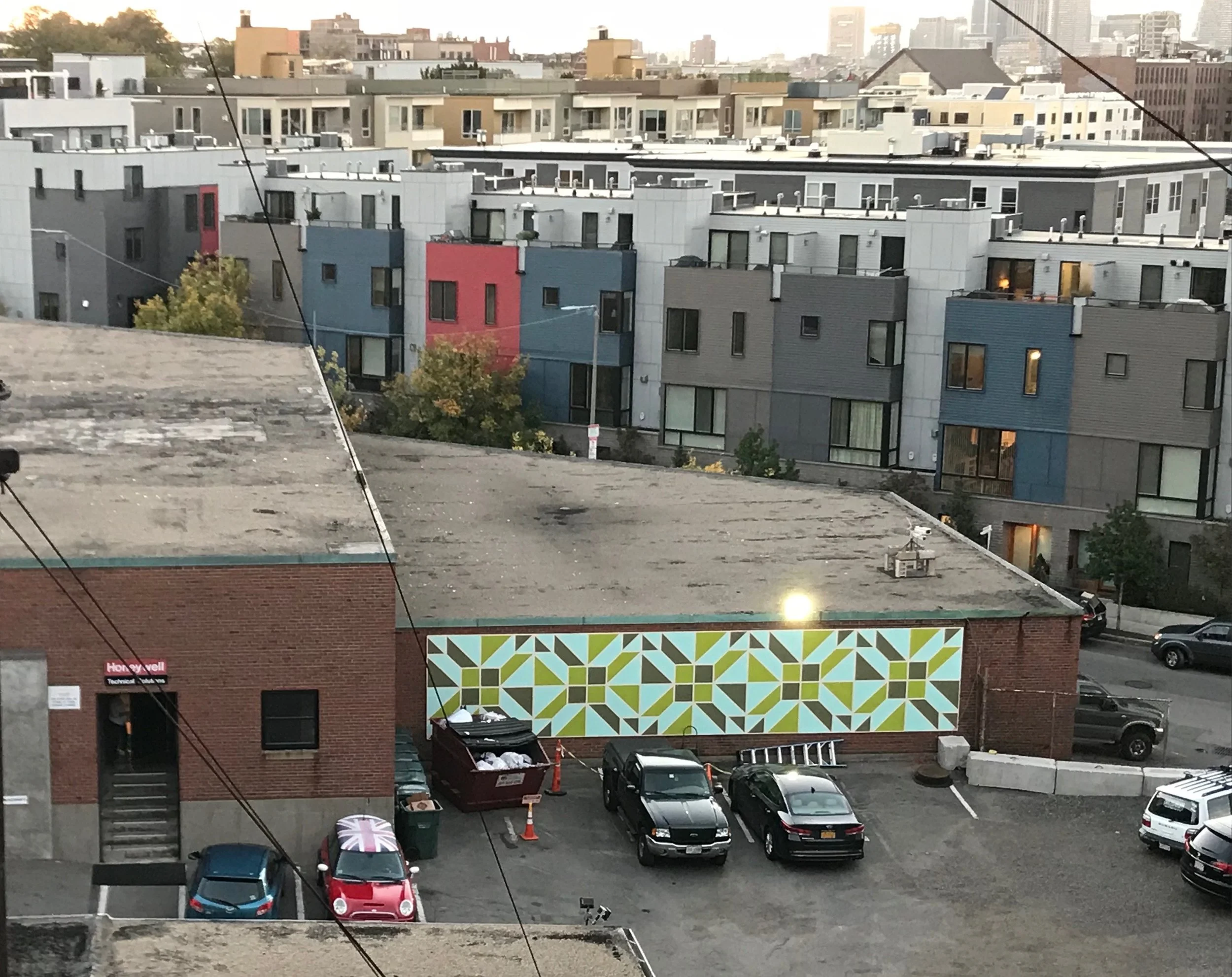 8' by 40' mural