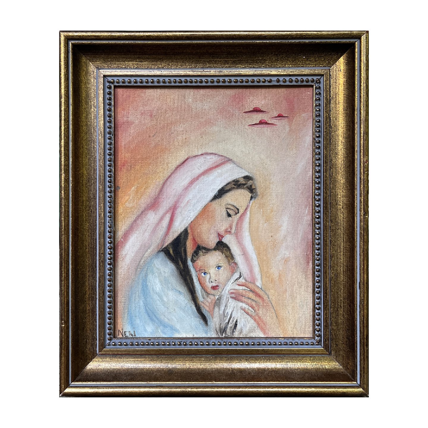 Madonna and Child and UFOs