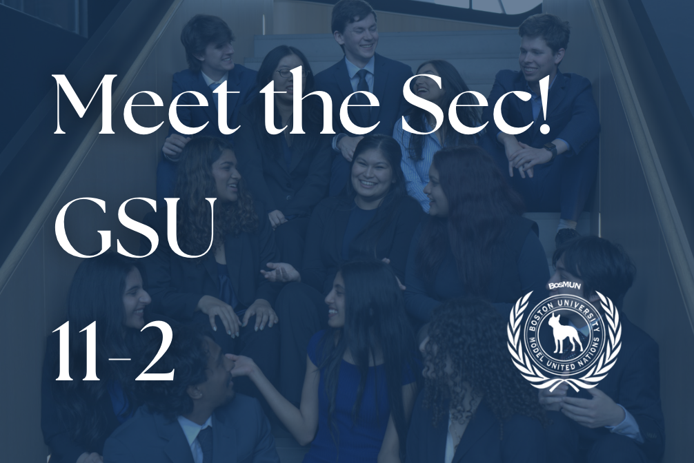 BosMUN GSU Tabling