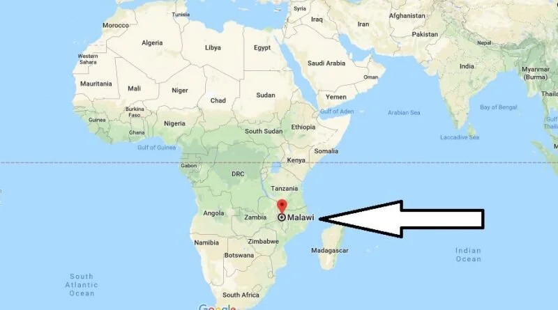 Malawi Location On World Map Life In Malawi — Schools Linking