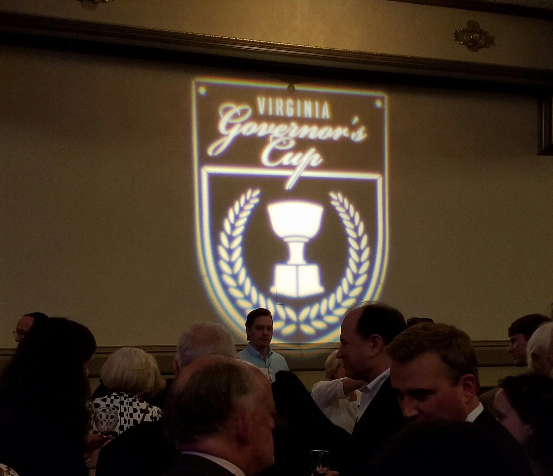 Hundreds from the virginia wine industry gathered in richmond at the john marshall hotel on tuesday, feb. 21 for the VA Wine Association governor's cup gala and award ceremony, hosted by the Virginia Wine Board..