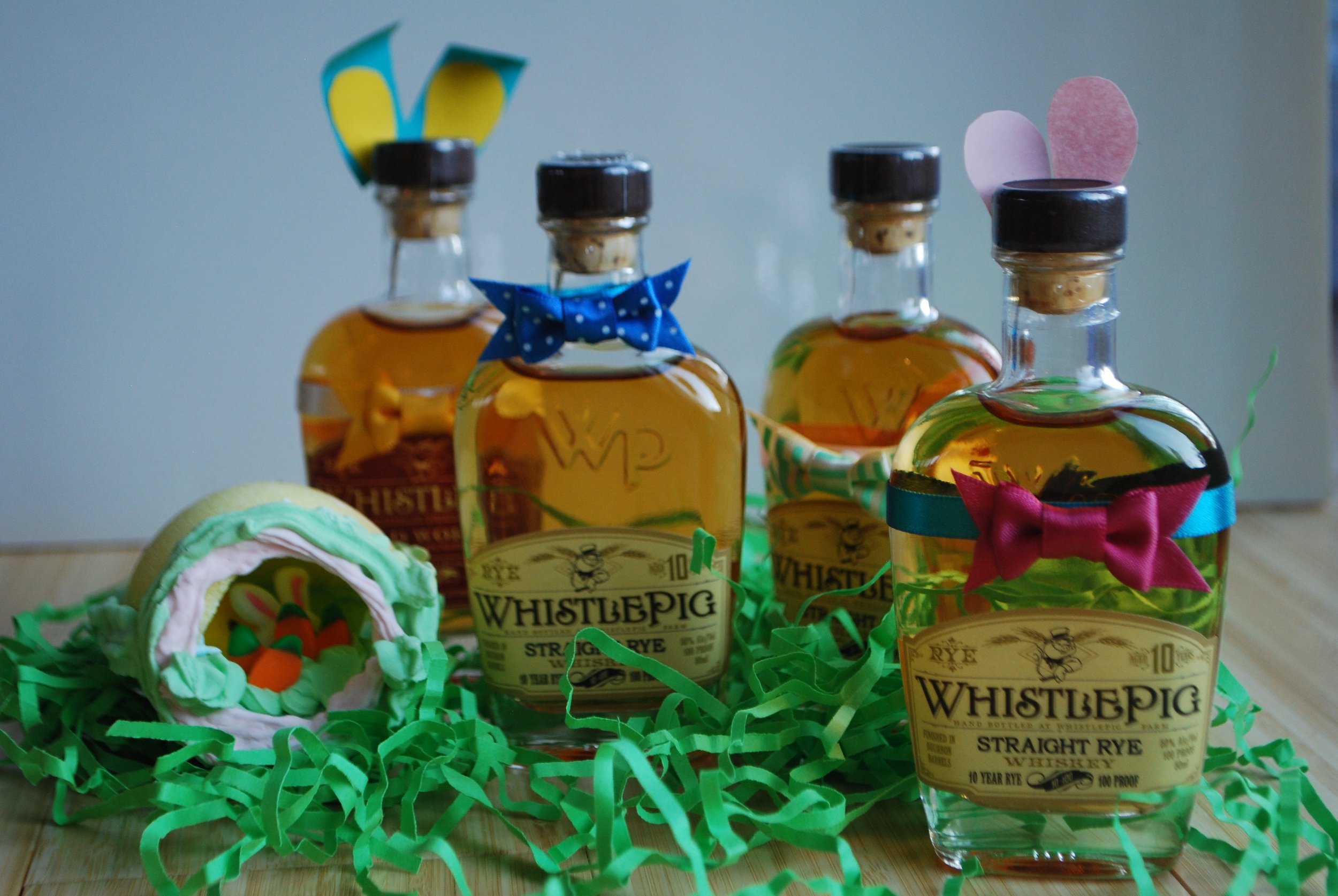 WhistlePig Whiskey at Bourbon steak's bottle hunt