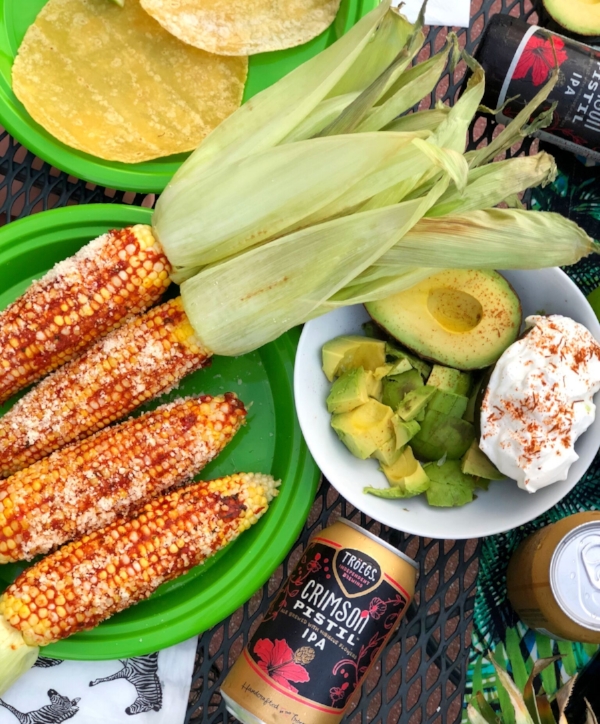 Tröegs' Crimson Pistil IPA pairs well with summer fare such as corn on the cob and freshly made tacos. 