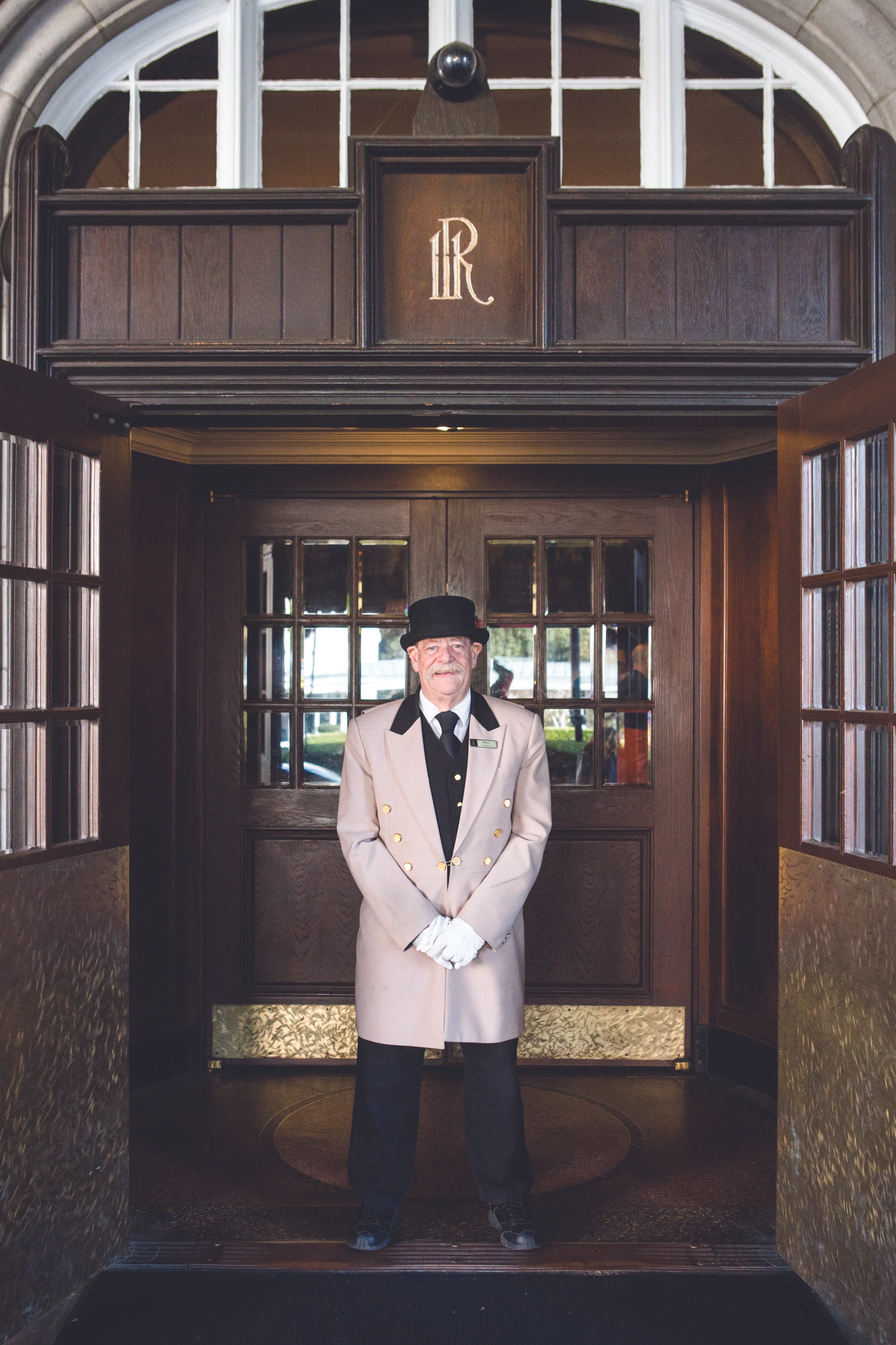 Doorman at Hotel Roanoke