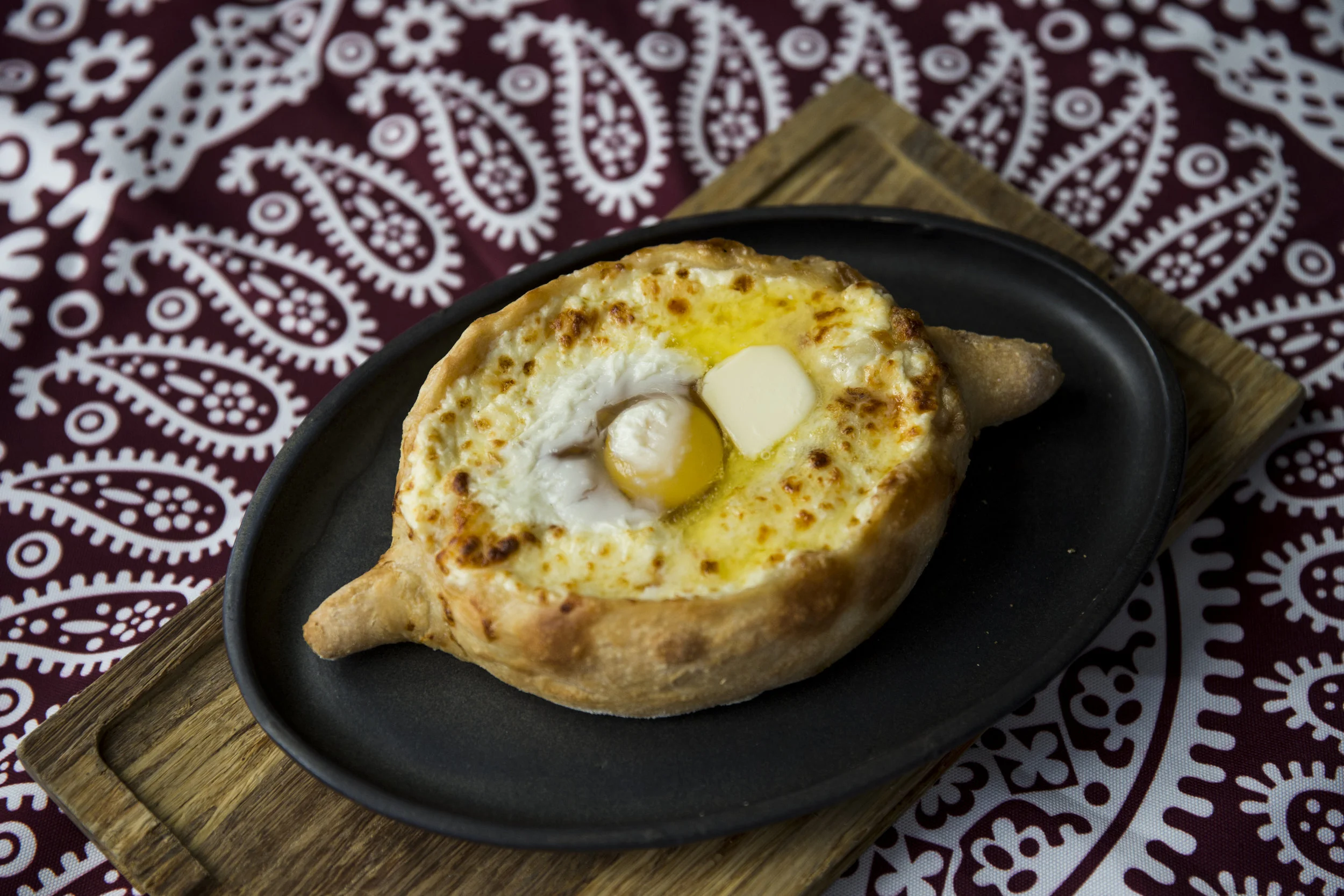 Khachapuri. Photo by Jennifer chase.