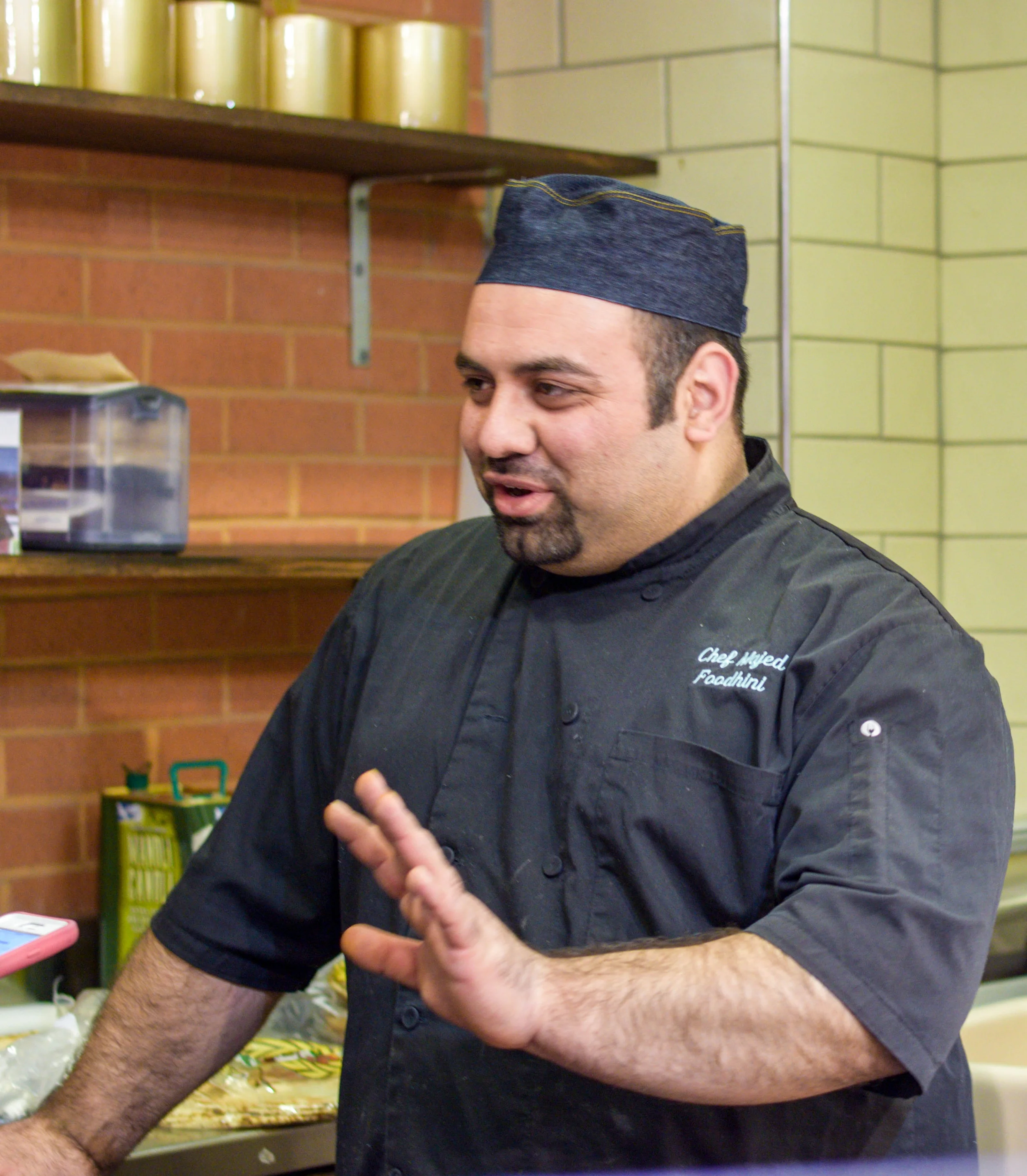 Syrian Chef Majed Abdulraheem will be in charge of the Foodhini operations at Foggy Bottom.