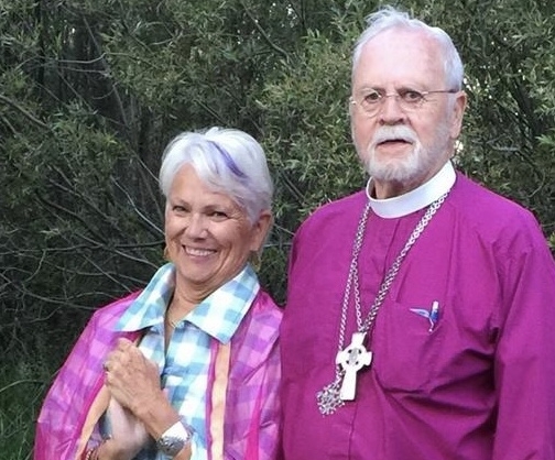 Mary-Page Jones and Bishop Bob Jones