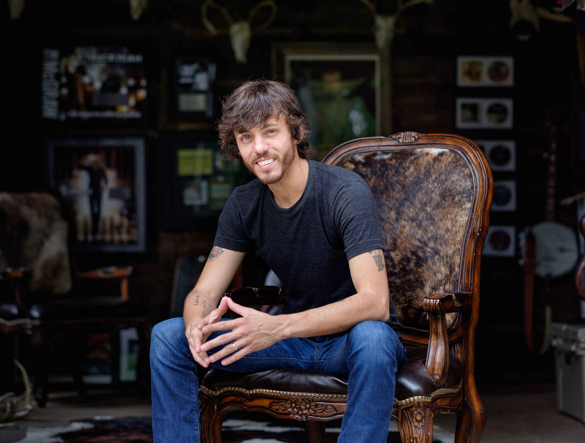 Chris Janson at Home in Franklin, TN