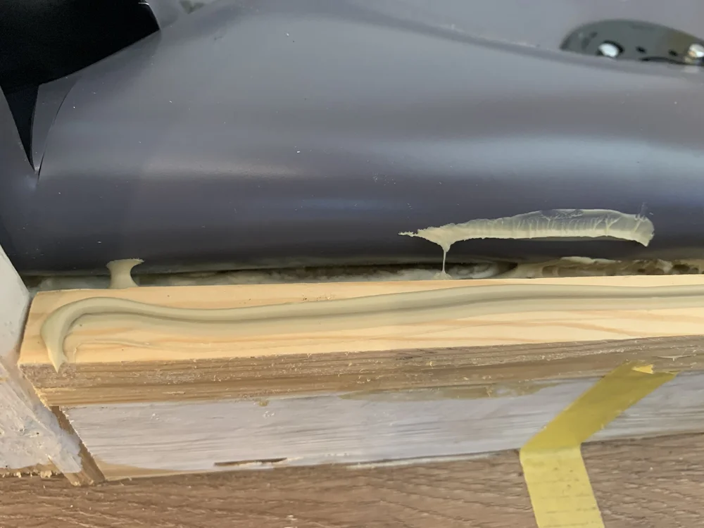 The Cameo Camper Renovation: Building a Custom RV Shower Pan Part 2 ...