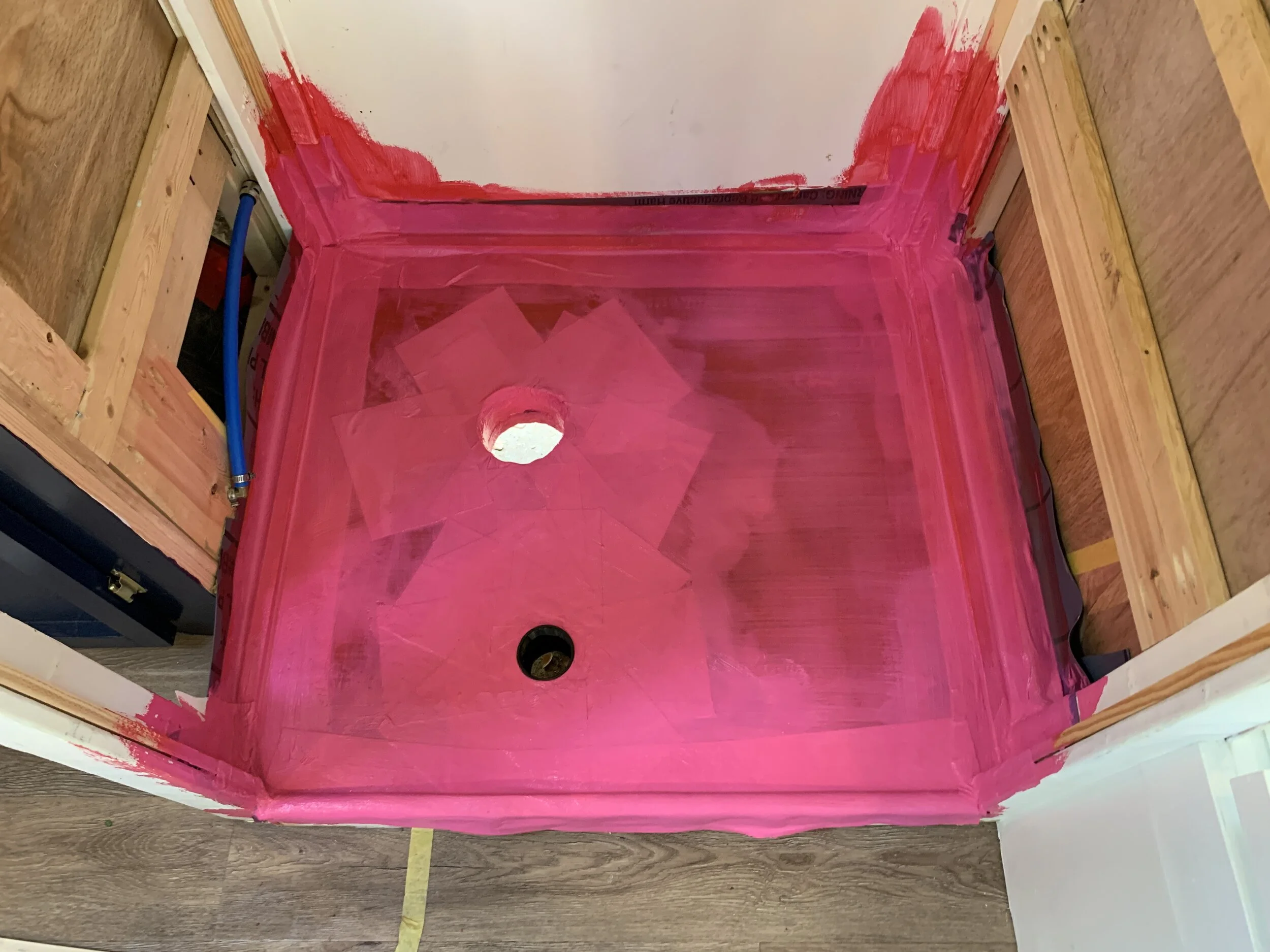 The Cameo Camper Renovation: Building a Custom RV Shower Pan Part 2