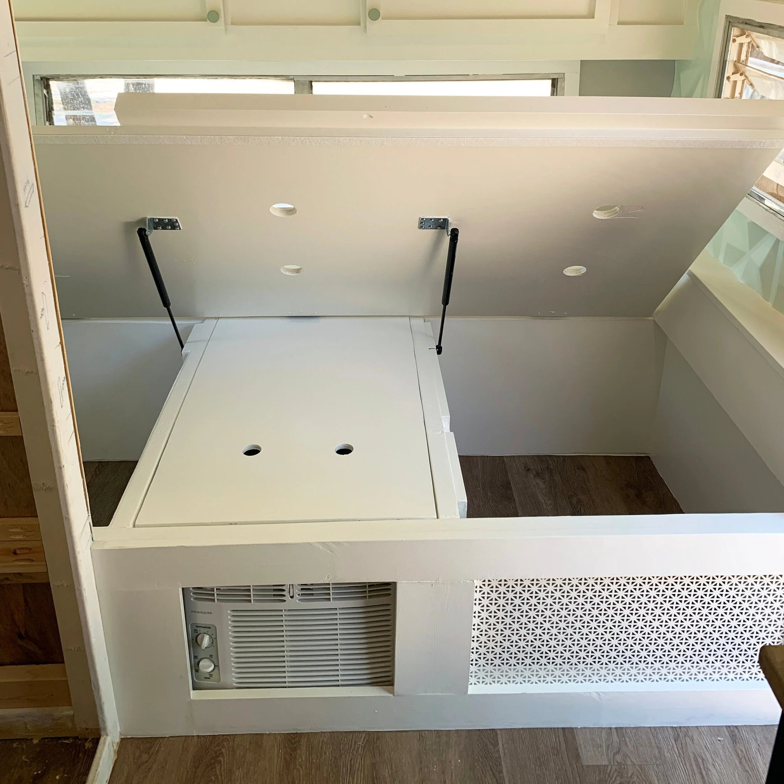 The Cameo Camper Renovation: Air Conditioner Check-In