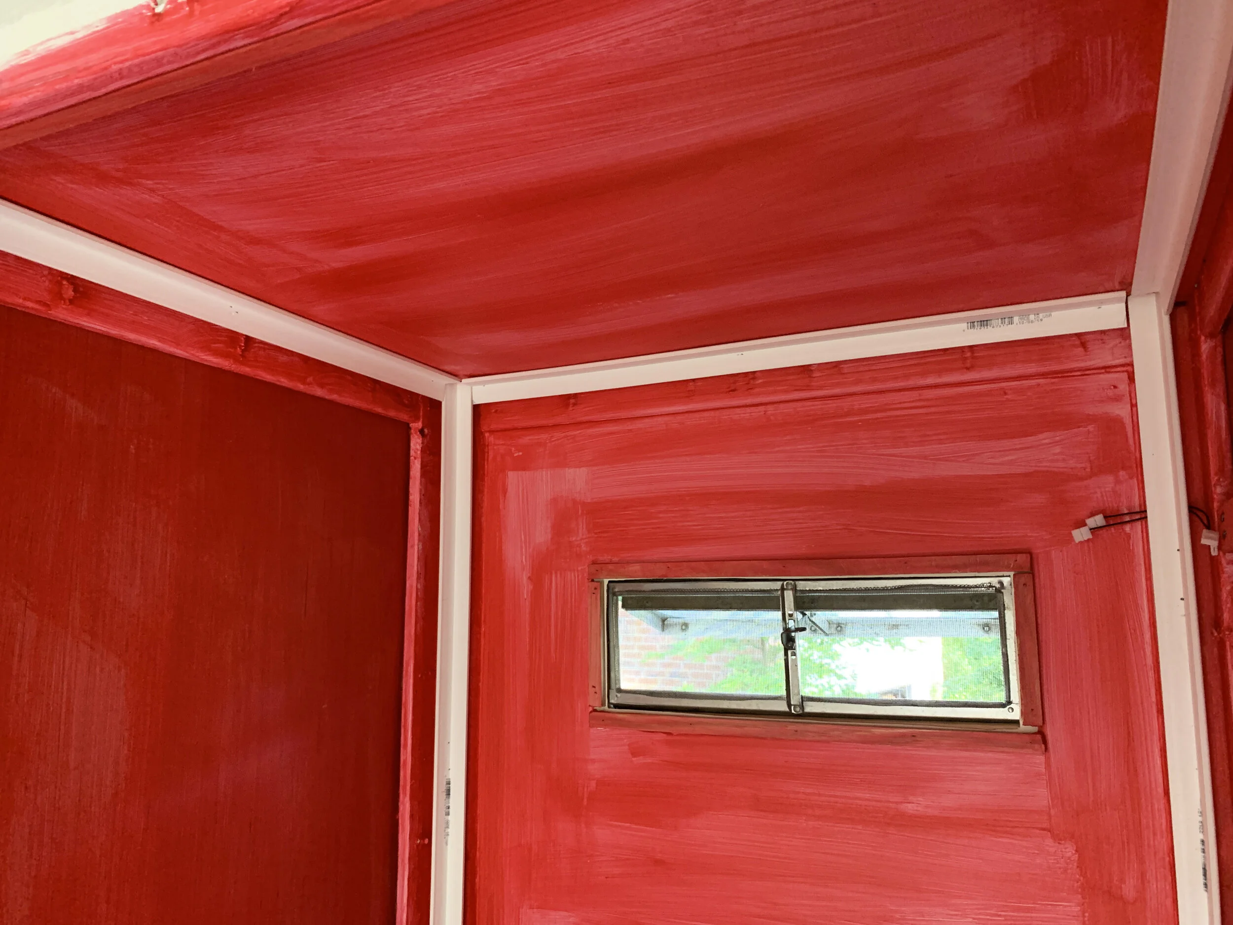 The Cameo Camper Renovation: Backlit Shower Walls Part 2