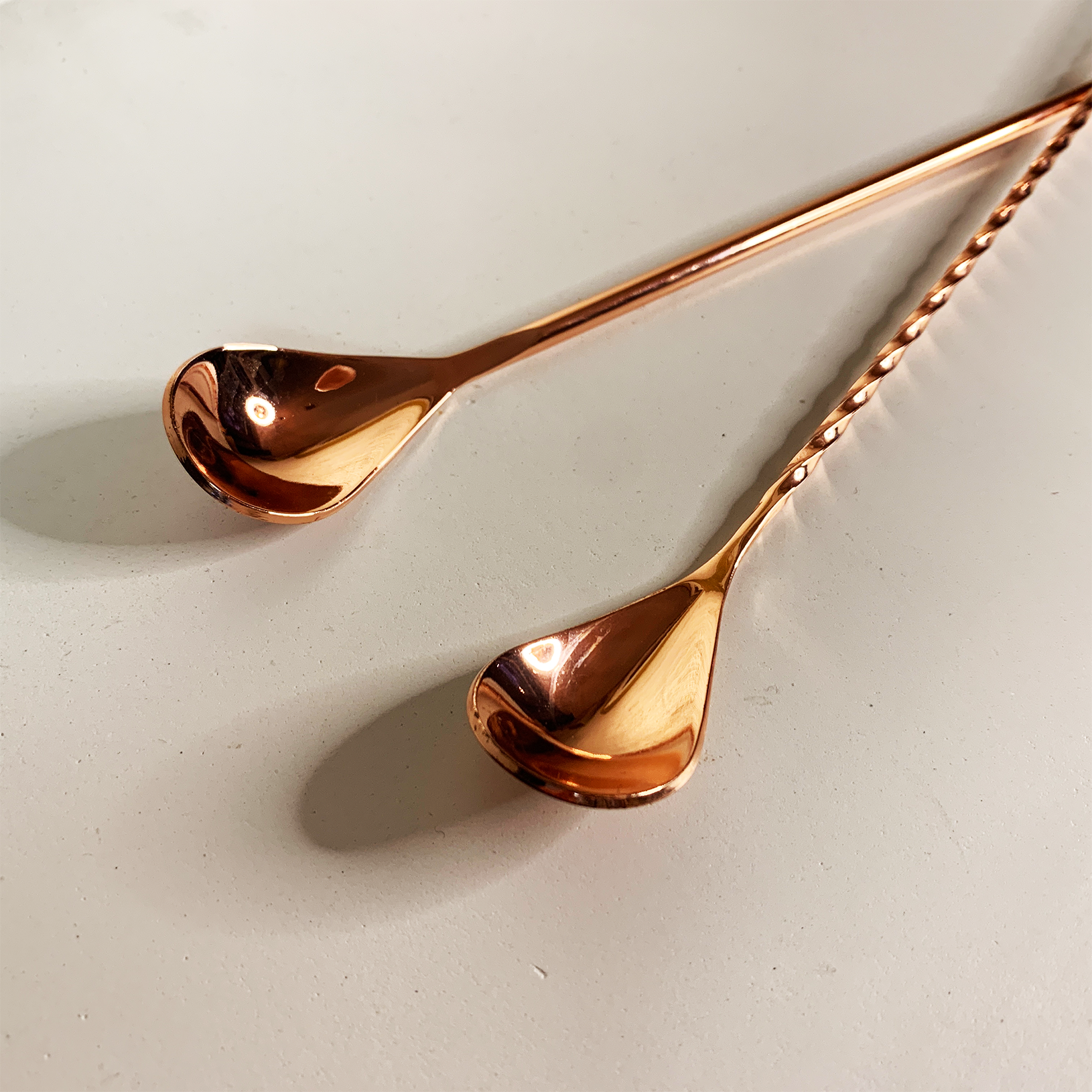 Copper Bar Spoons