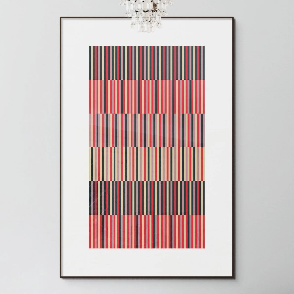 Large Format | Stripes – Rouge