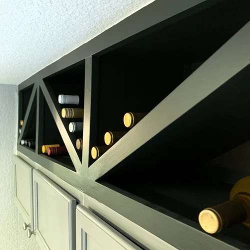 DIY Built-In Wine Rack: How-To + The Reveal