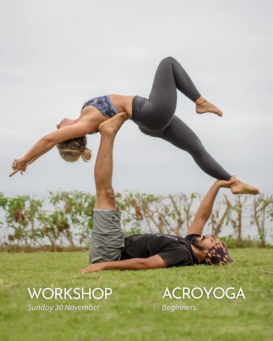 🤸&zwj;♀️ACROYOGA FOR BEGINNERS 🤸&zwj;♀️

Ready to lift your practice (and maybe someone else)? 😉
Join Elodie for a 2.5-hour introduction to Acroyoga &mdash; a playful blend of balance, movement, and trust.
 You&rsquo;ll explore how to support, fly