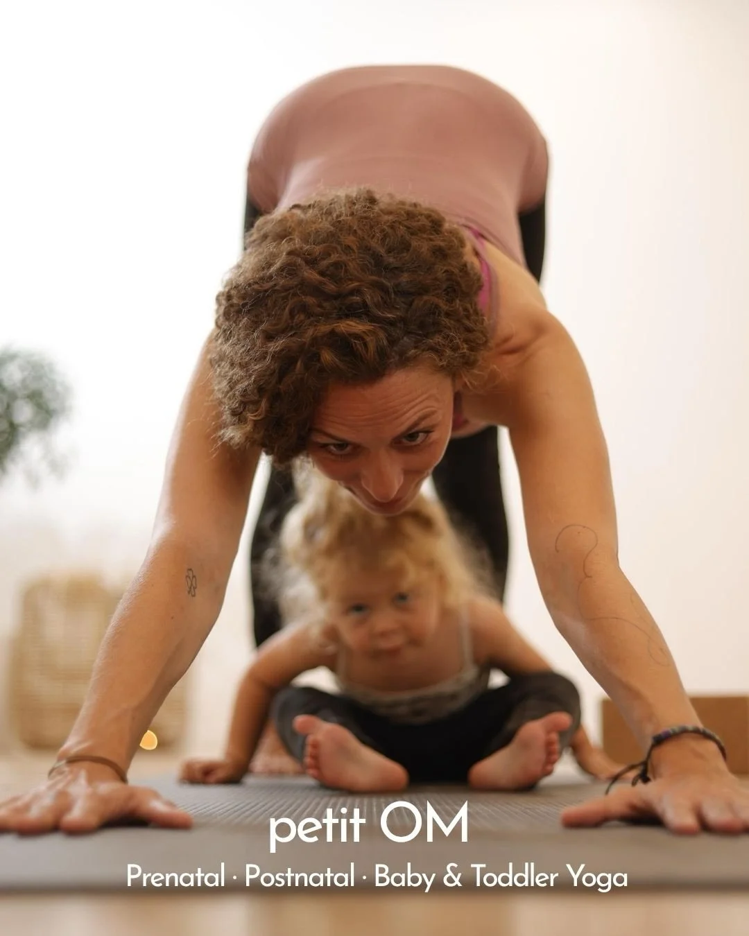 petit OM was created to hold space for the earliest chapters of life &mdash; pregnancy, the postpartum period, and the first years with your little one.

Our teachers guide these classes with care and experience, supporting parents through movement, 