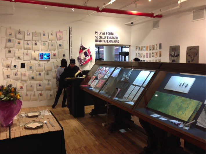 Pulp as Portal at Center for Book Arts, NYC