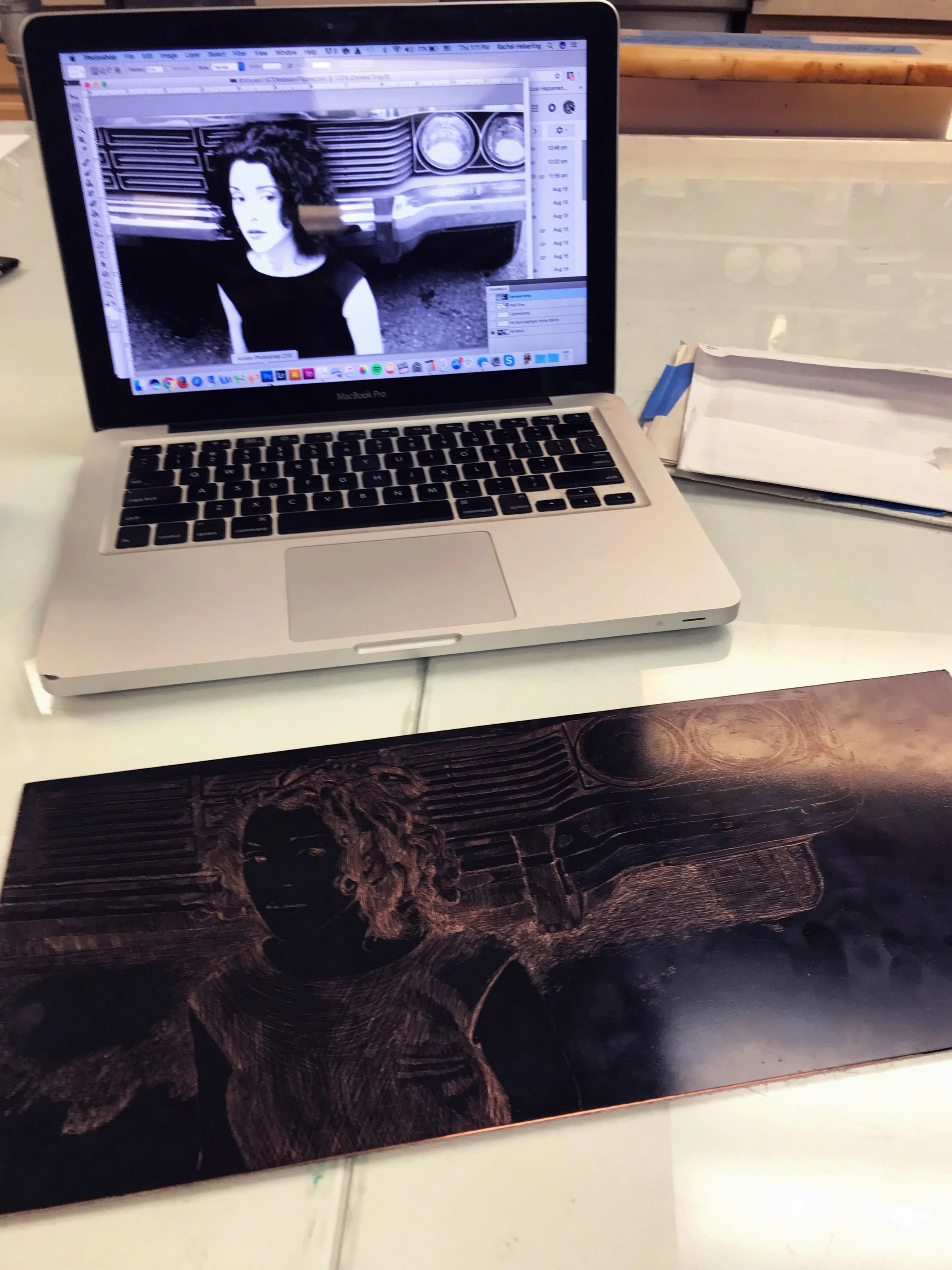 ONLINE VIDEO Tech Talk:&nbsp;Etching from Photographic Inspiration&nbsp;with Rachel Heberling