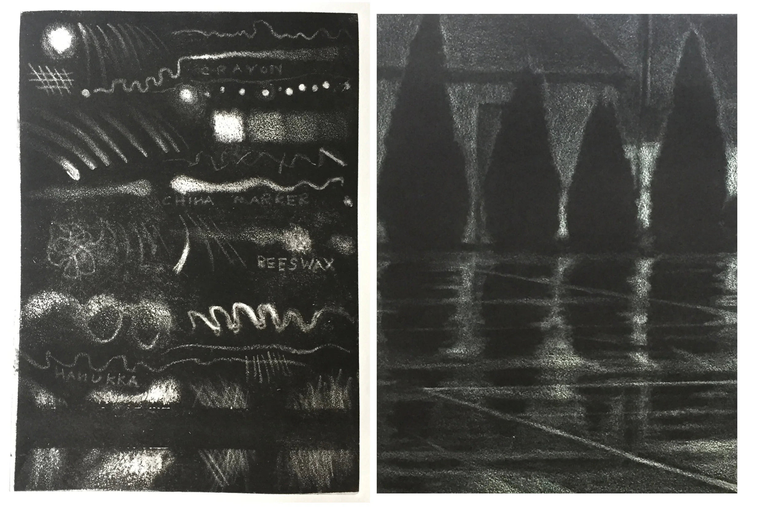 Akua Carborundum Gel with Wax Mediums with Caren Friedman