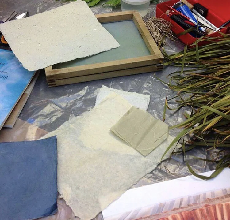 Plein Air Papermaking with Dave DiMarchi