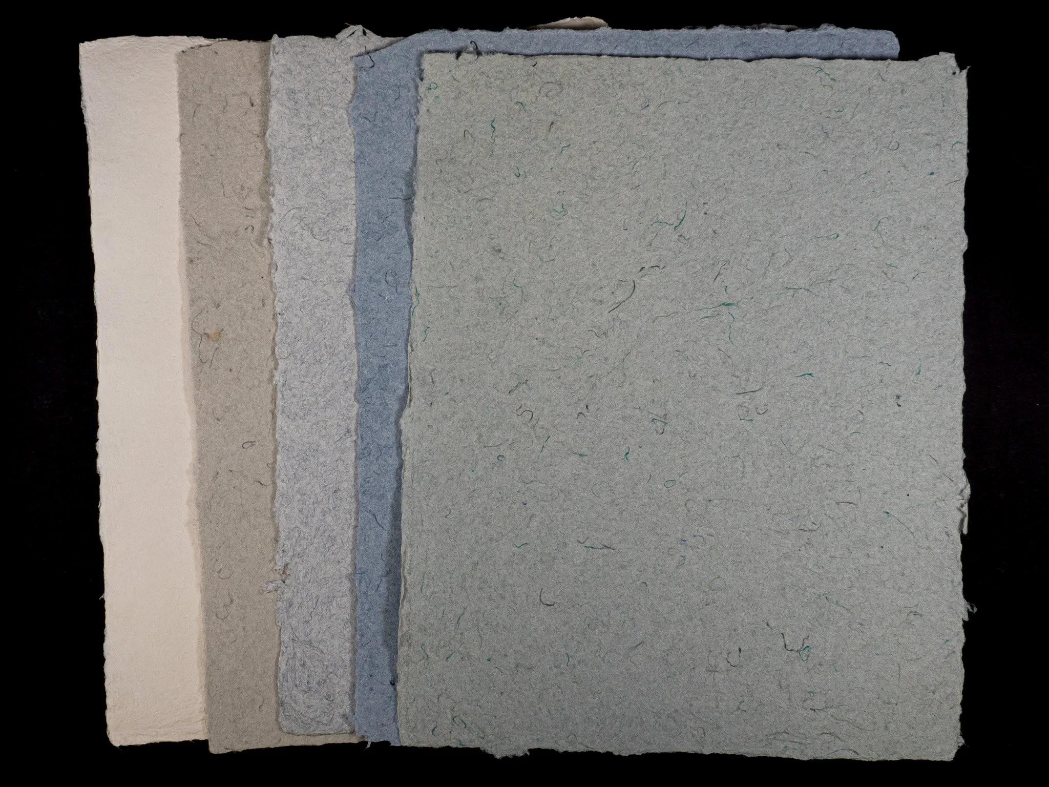 11" x 14" Handmade Paper from Military Uniforms