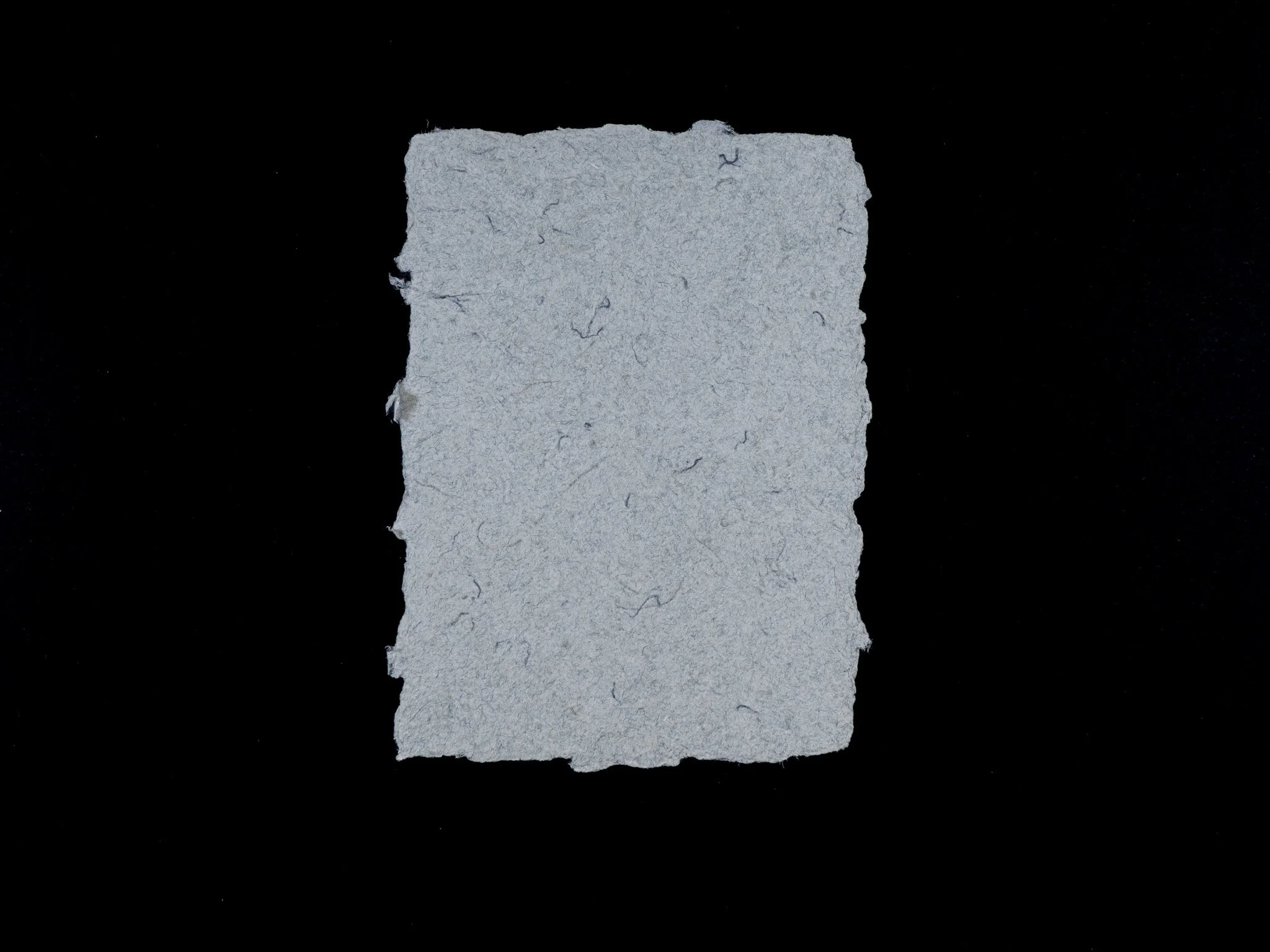 5 inch by 7 inch handmade paper made from Army Combat Uniform and West Point uniform.