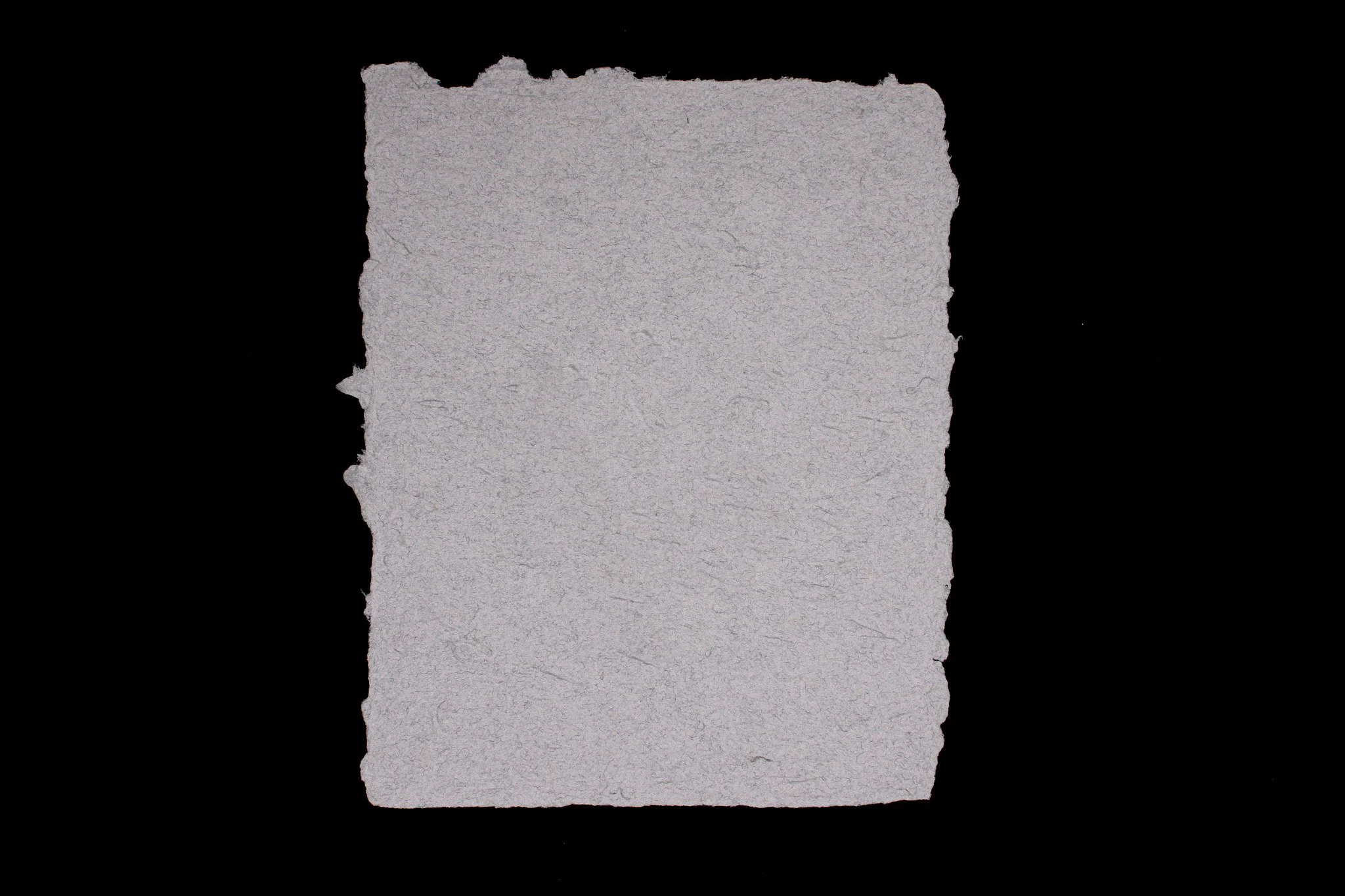 8 inch by 10 inch handmade paper made from Army Combat and West Point uniforms.