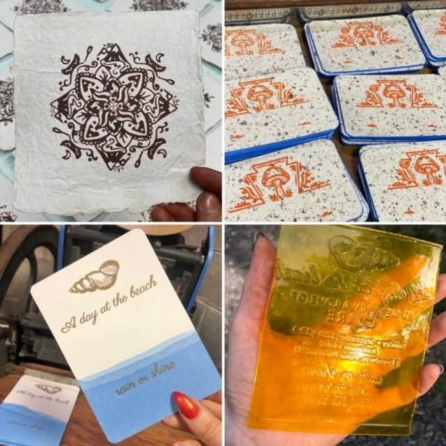 Photopolymer Plate Letterpress with Victoria Beck