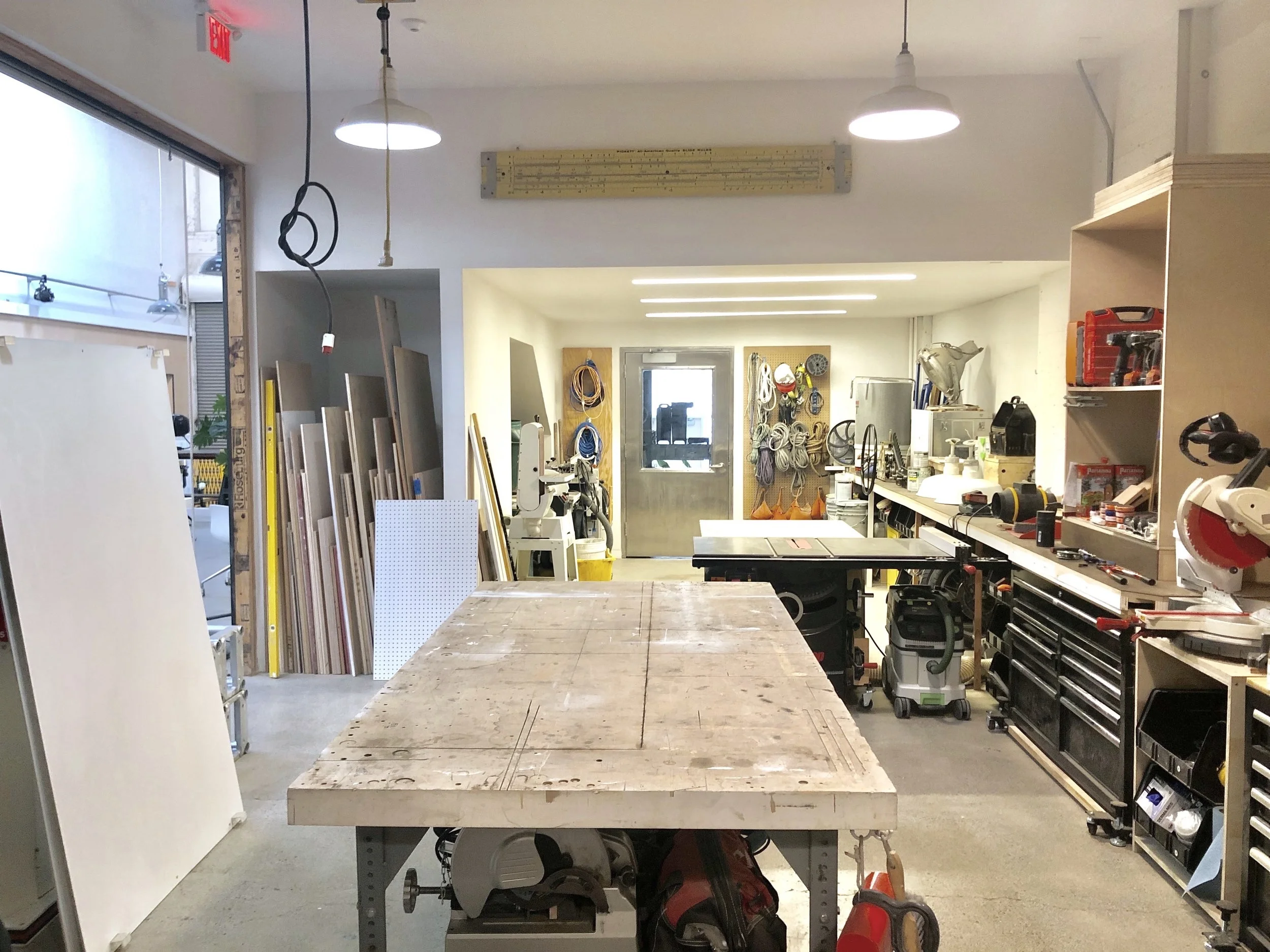 Wood shop
