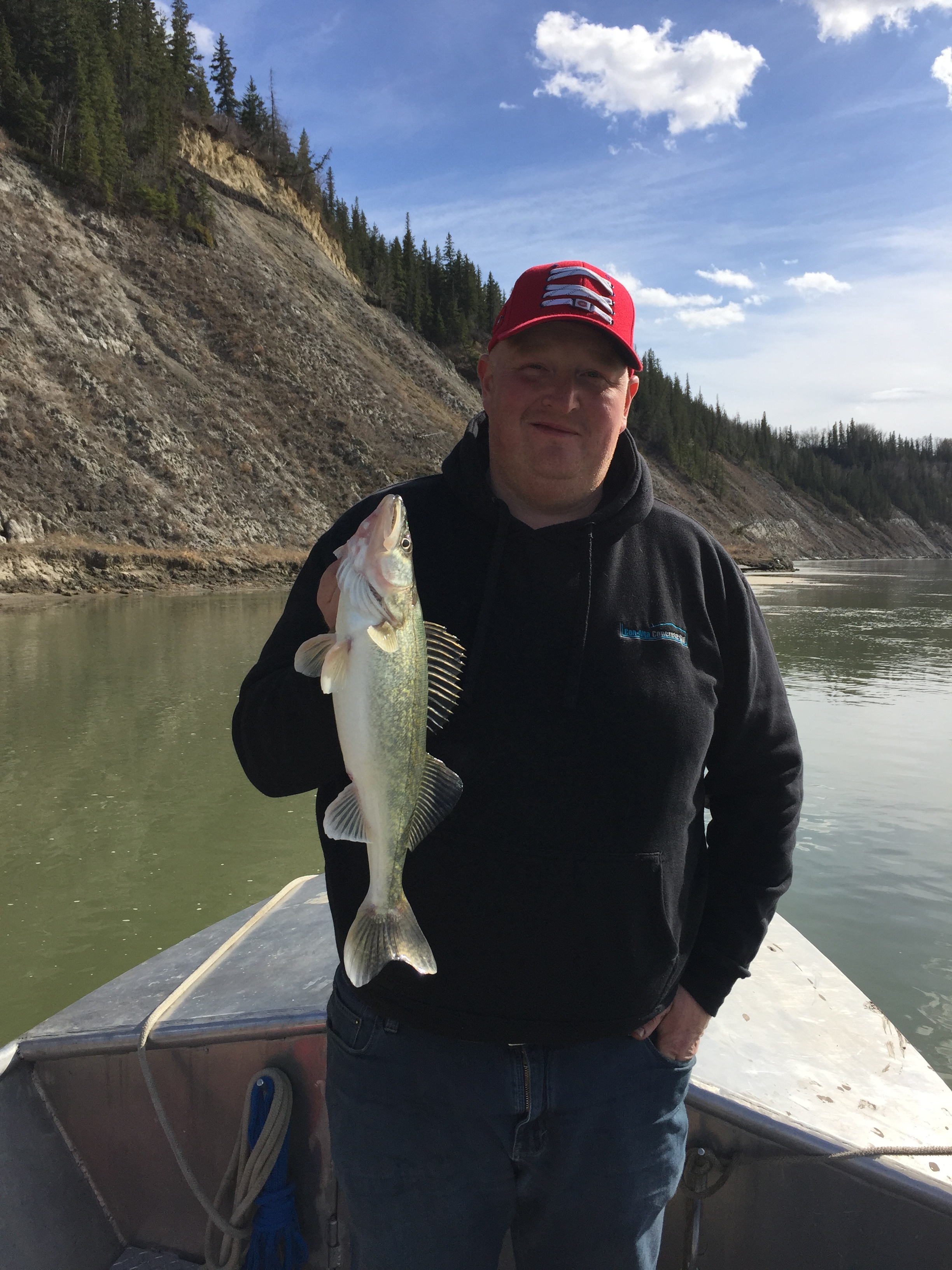 One of the most dedicated fisherman on the North Saskatchewan River. Mr Ainsley!