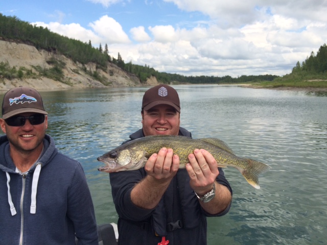 look at this healthy walley! nothing better than a customer with a big smile on their face!