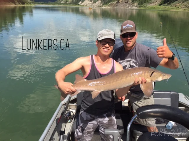 This is Jason's second trip with Lunker's Fishing Adventures. Not only his second trip but his second sturgeon! We take pride on catching quality fish. Making memories one cast at a time.