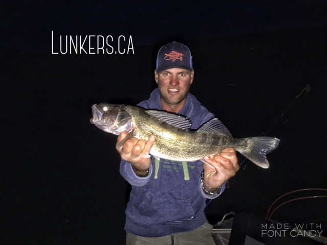 While waiting for clients to show up, I got a chance to fish for a bit. We love to see big healthy walleye!