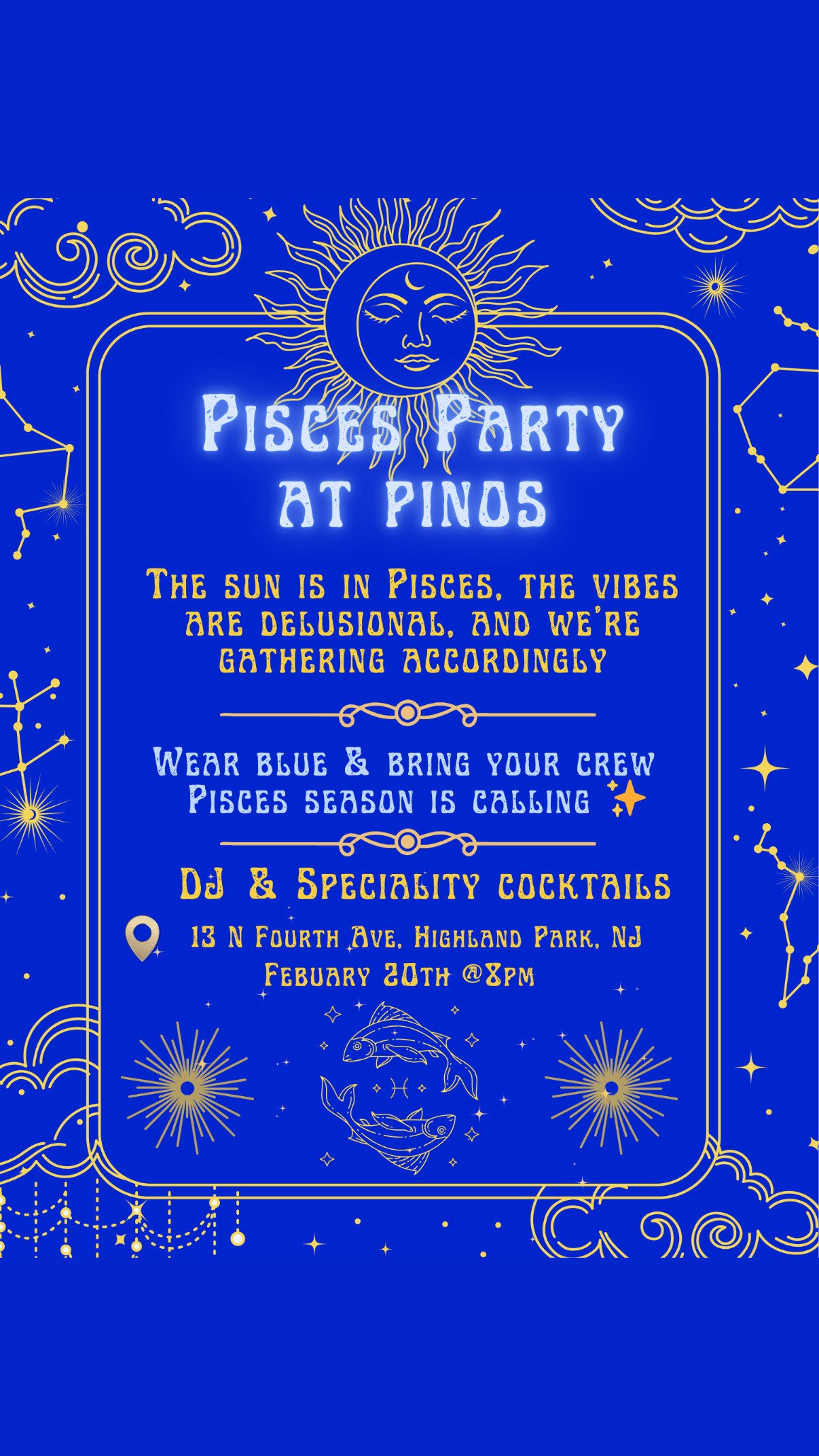 Pisces Party!