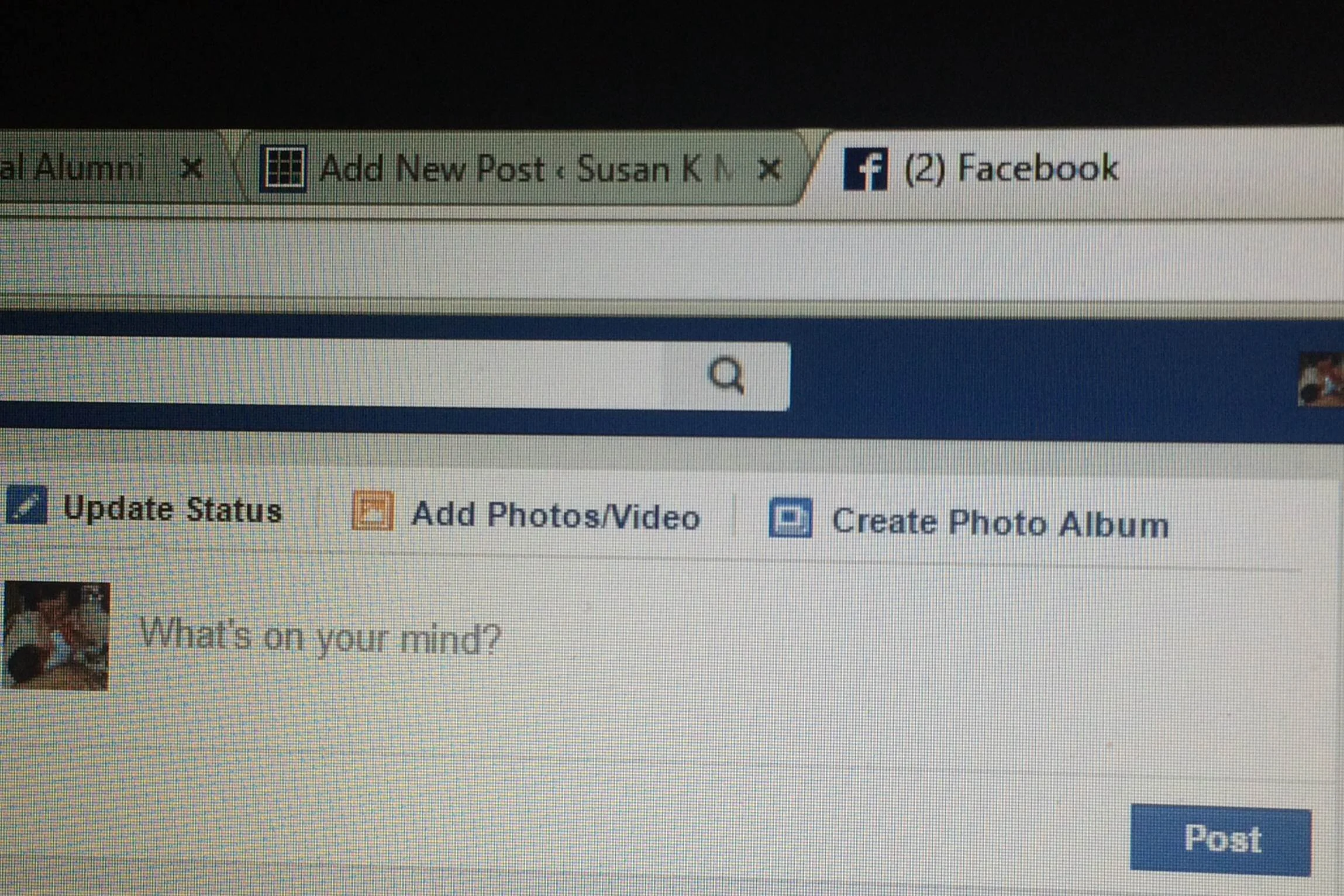 Oh, the dangers of Facebook.