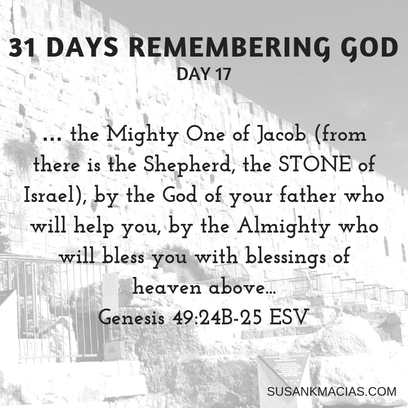 Day 17: REMEMBERING God Blesses Us