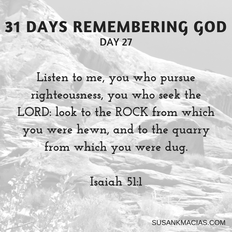 Day 27: REMEMBERING God Loves Family