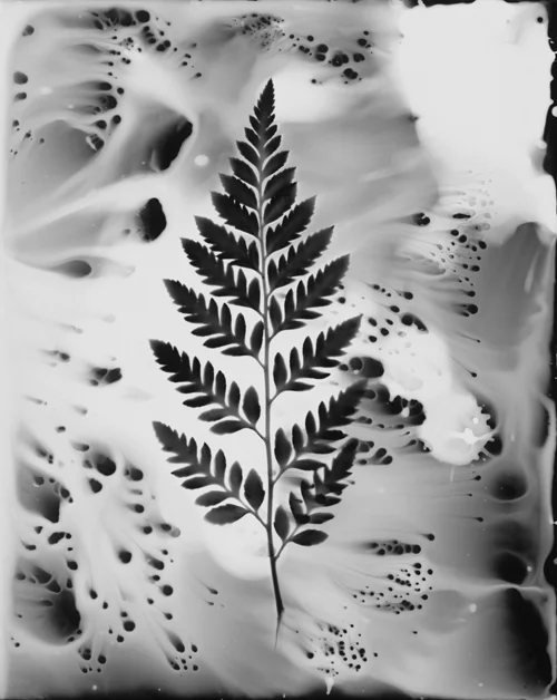 Pteridophyta, 2013. 8x10" silver gelatin paper negative