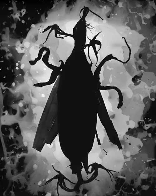 Elder Thing (Old One), Variation 1, 2013. 8x10" silver gelatin paper negative