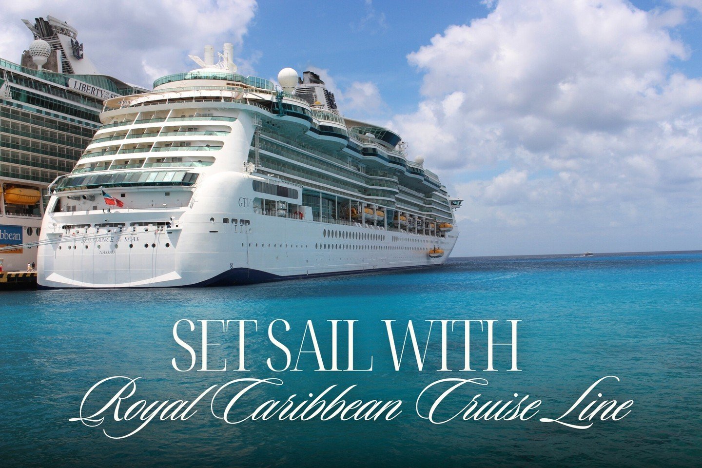 Ready to set sail on your next adventure?  Royal Caribbean Cruise Line has been a favorite of ours for years!  The rooms are beautiful, the dining is delicious, the entertainment is incredible and the destinations are stunning! ⁠
⁠
If you've been dre