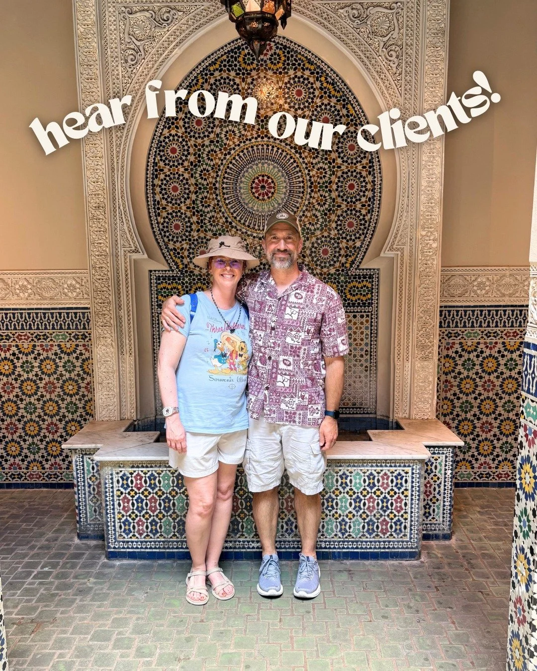Jenn &amp; her husband Brian just returned from a magical stay at Gran Destino Tower at Coronado Springs Resort, and here&rsquo;s what they had to say about working with our agent @cheyenne.traveldisney :

⭐️ &ldquo;We had a great time on our trip! C