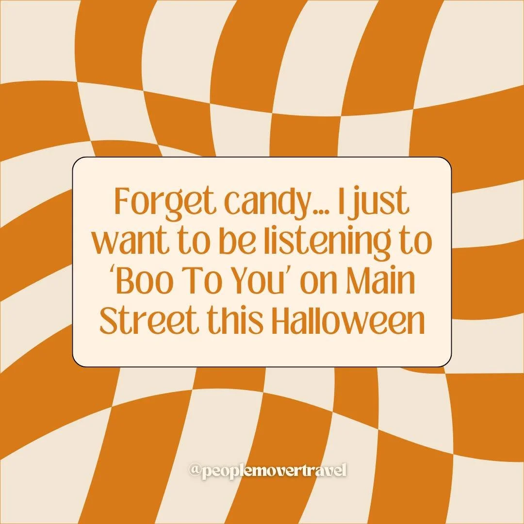 🎃✨ &ldquo;Boo to you&hellip; and you, and you, and you!&rdquo; 👻

Happy Halloween from all of us at People Mover Travel! 🕸️

We might not be collecting candy down Main Street tonight, but we are dreaming of Mickey pumpkins, spooky parades, and all